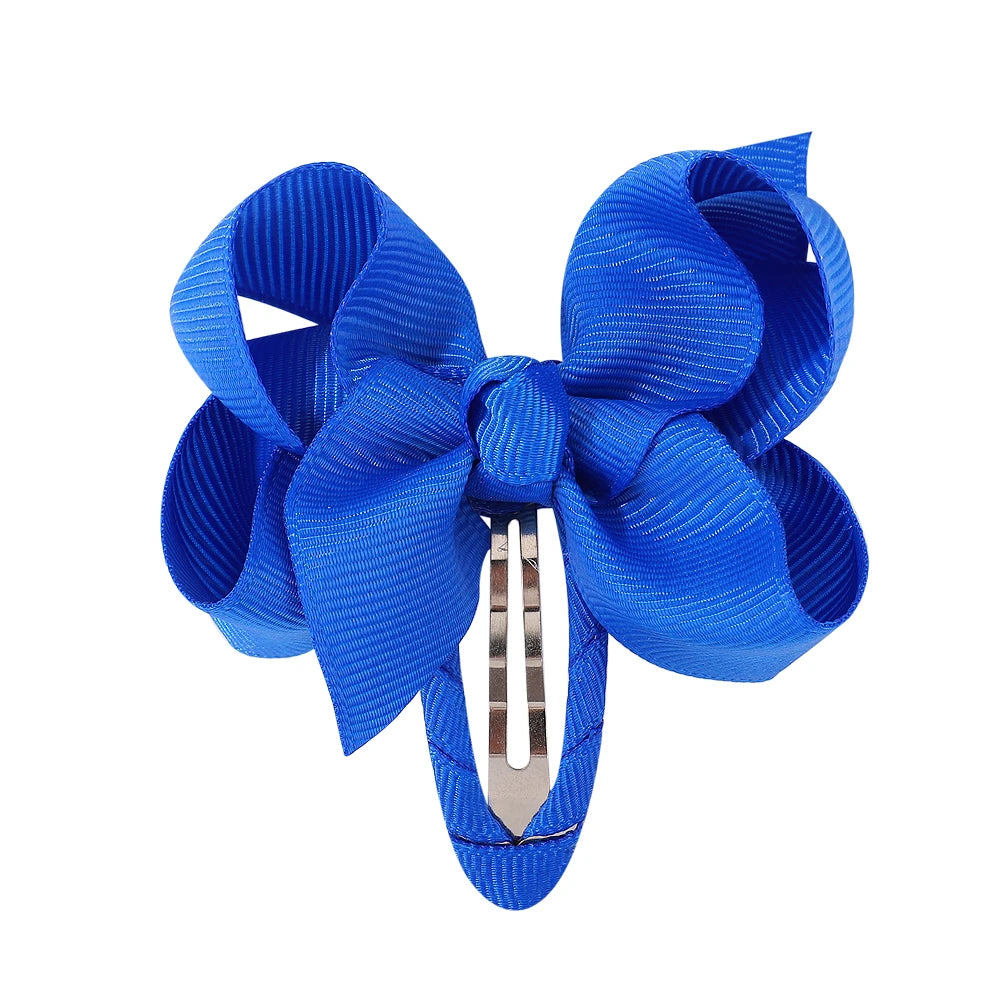 2Pcs Solid Bow Clips