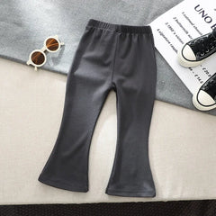 Girls Elastic Waist Leggings