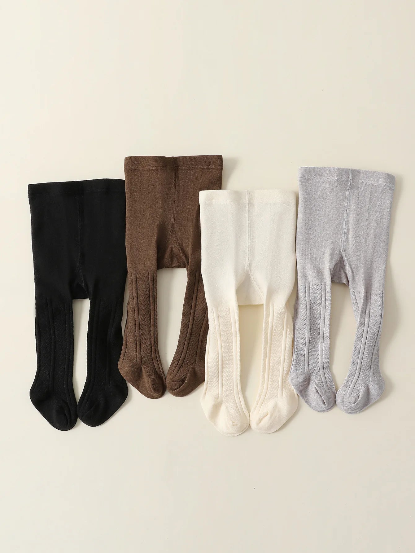 Baby Girls Bodysuit Knitted Leggings