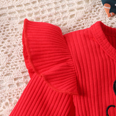 Long Sleeve Santa Romper