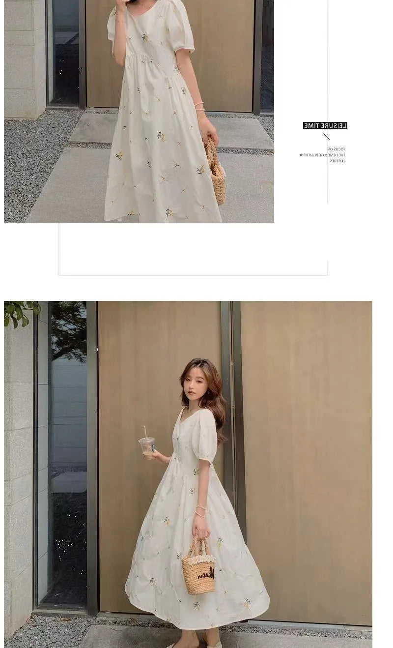 Pregnacy Bowknot Dress