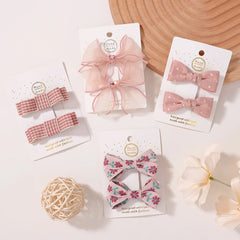 Sakura Pink Bow Clip