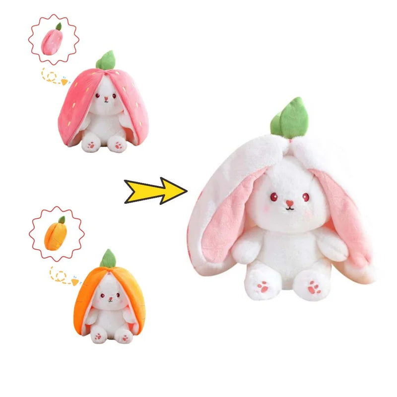 Kids Vegetables Turn Into Rabbit Doll