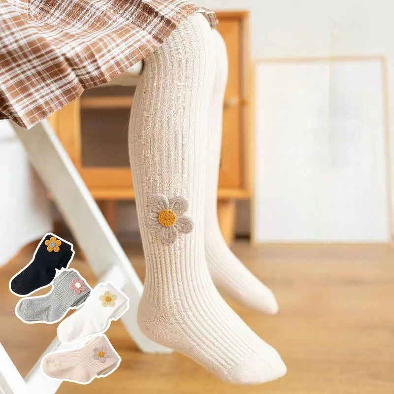 Children Tights Cotton Knitted Leggings - PAMU8