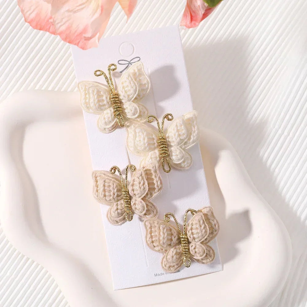 4pcs Wool Knitting Headwear