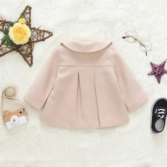 Woolen Winter Baby Girl Coat