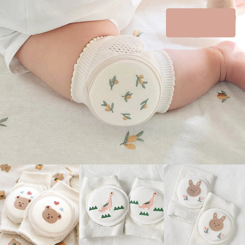 2pc Baby Cartoon Knee Pads Cushion