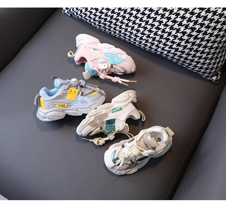 Spring Mesh Breathable Kids Sneakers