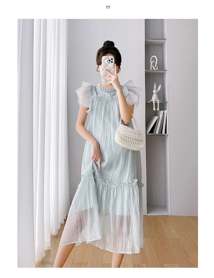 Pregnant Women's A-line Dress