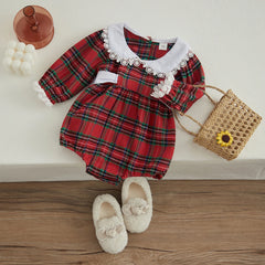 Toddler Baby Plaid Dress