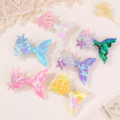 Kids' Mermaid Hair Clip, Glitter Tail Barrette