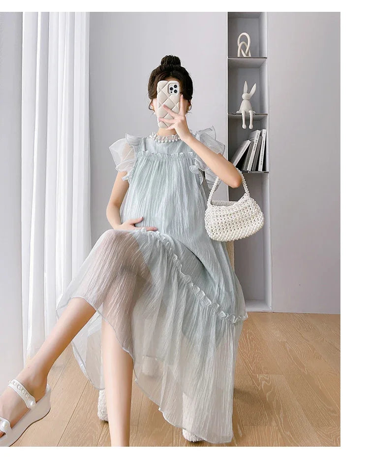 Pregnant Women's A-line Dress