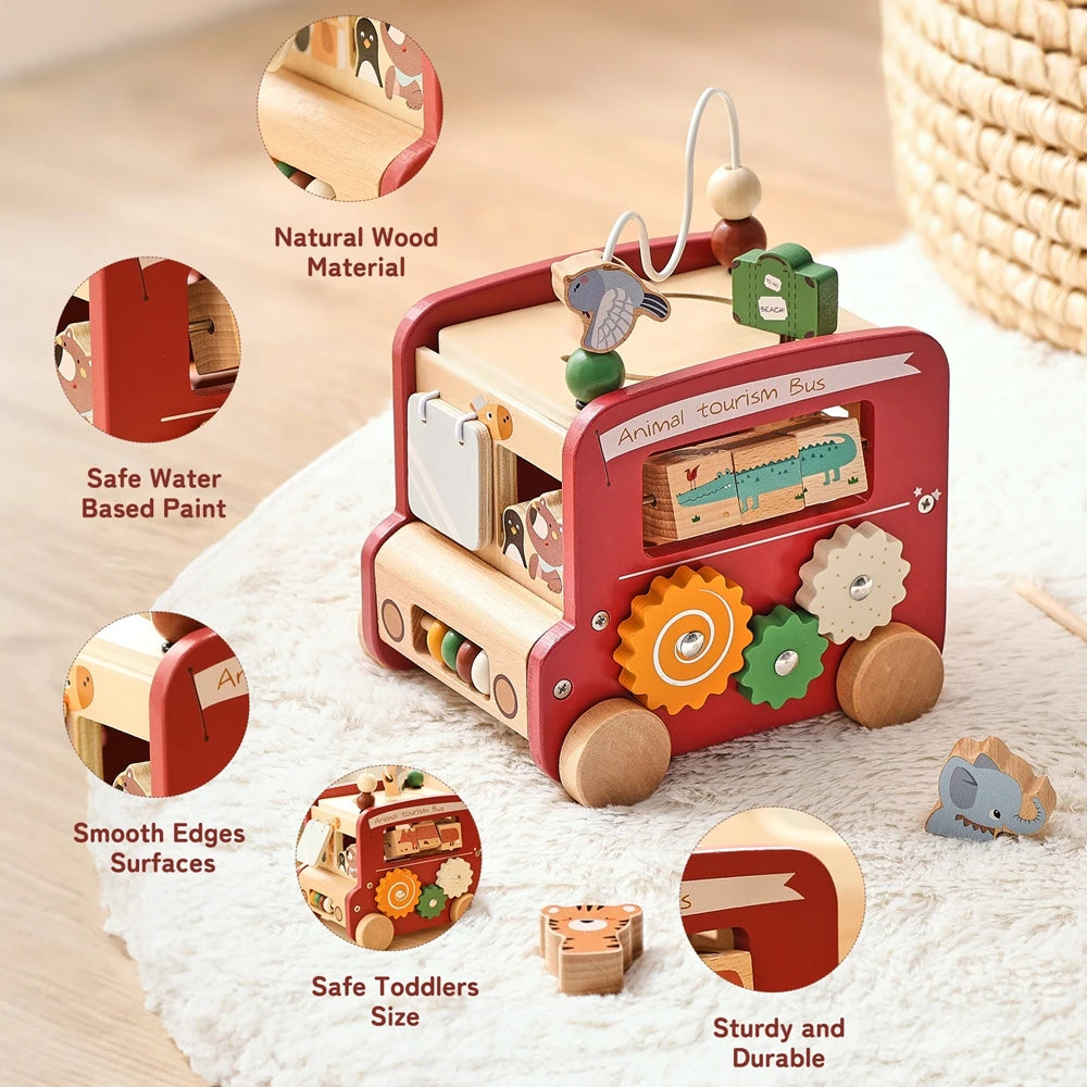 Baby Wooden Block Mix Toys