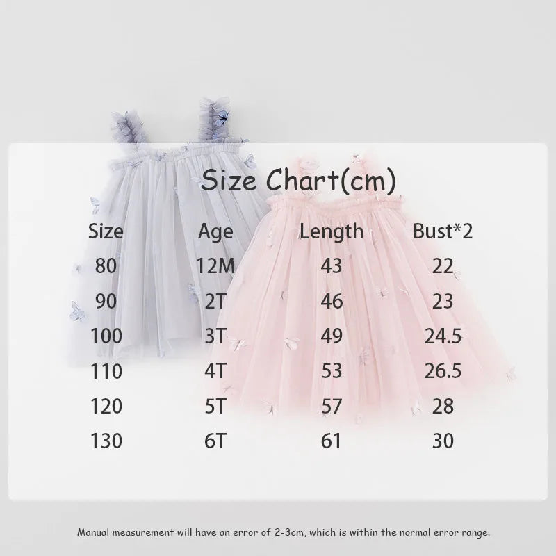 Girl's Sweet Mesh Gown