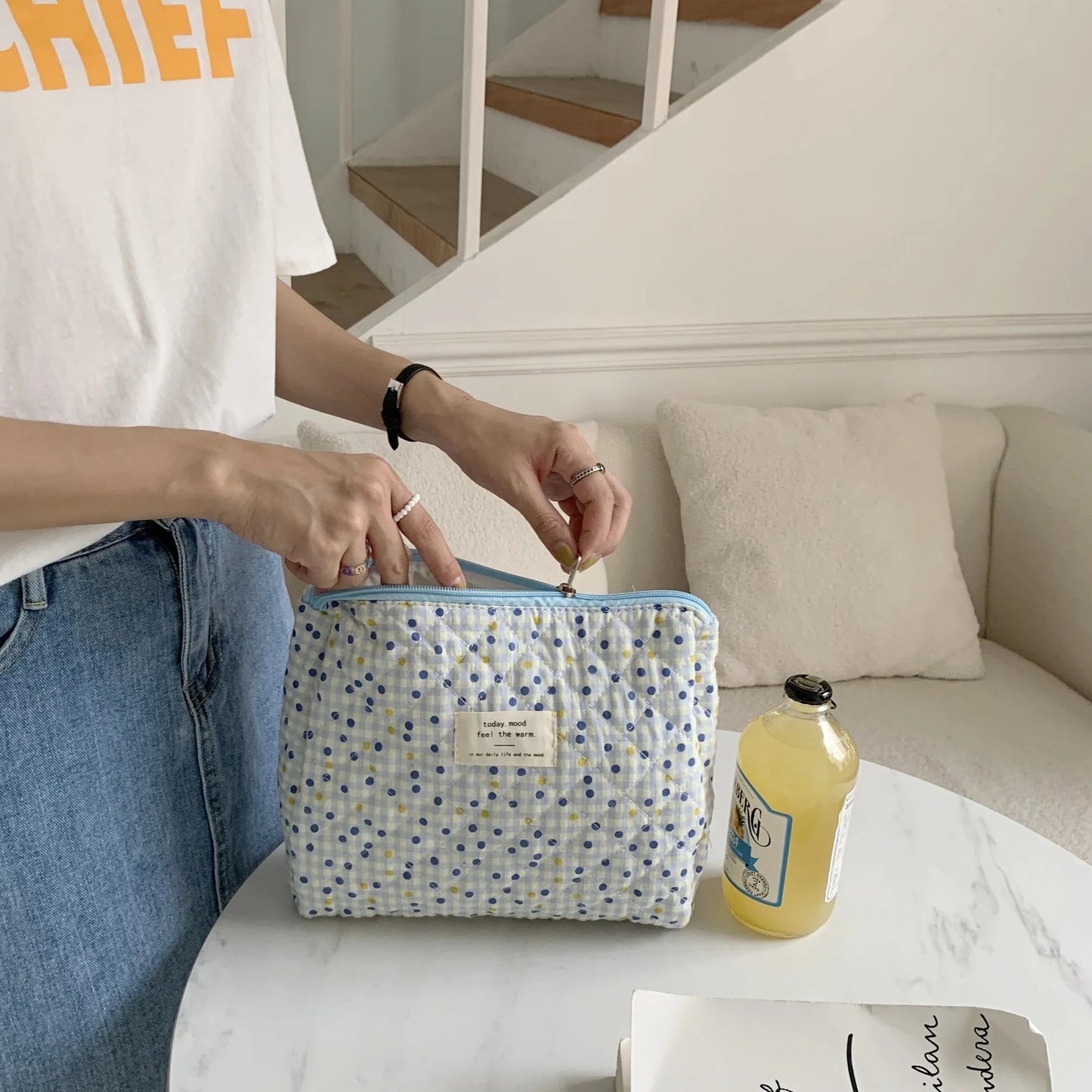 Cartoon Print Nappy Bag