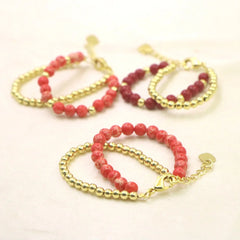 Natural Stone Bead Bracelet for Girls | PAMU8