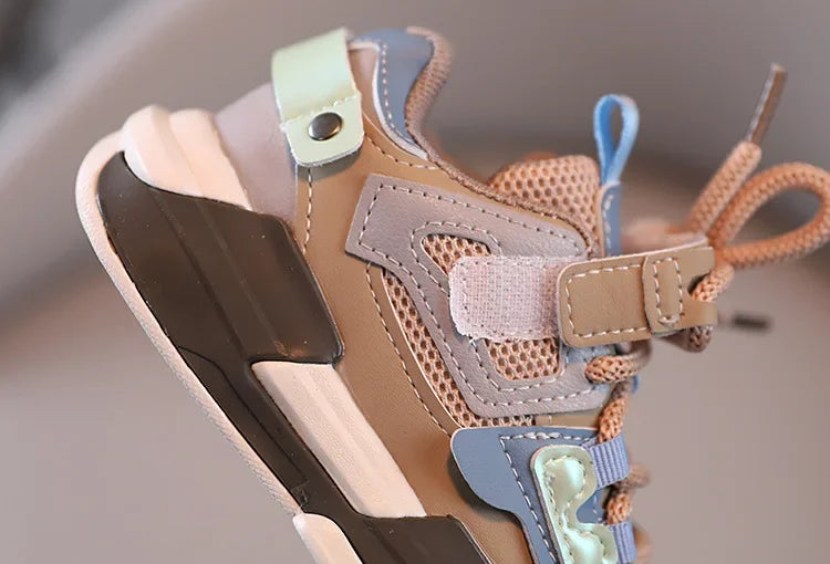 Spring Mesh Breathable Kids Sneakers