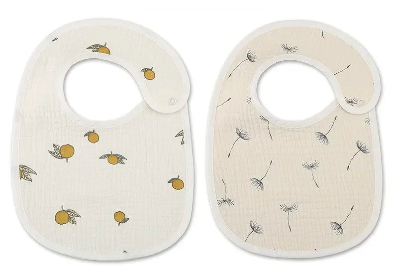2pcs Waterproof Baby Bibs