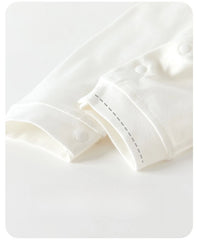 Solid Color Winter Baby Jumpsuit