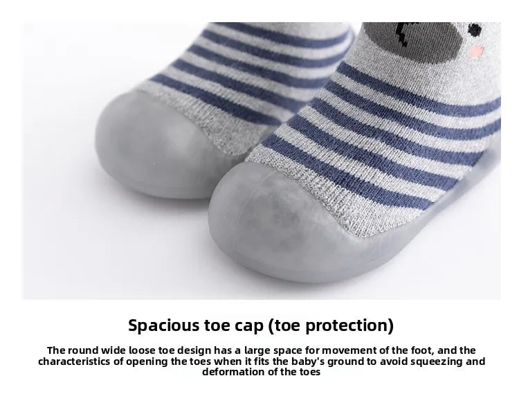Non-Slip Learning Walk Socks