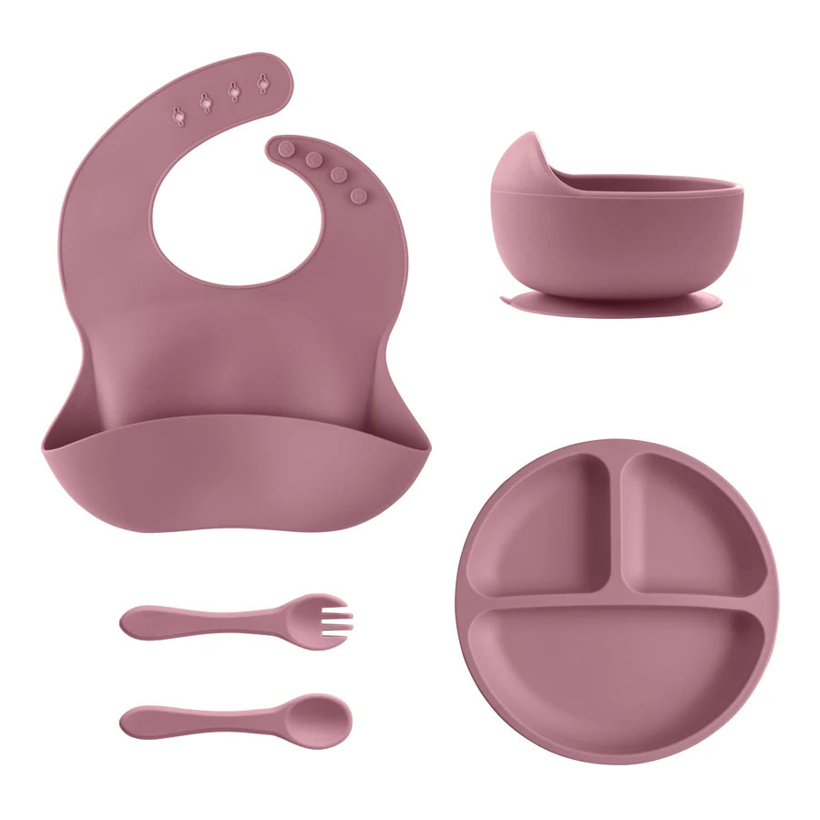 Baby Feeding Set Round Dining For Kids - PAMU8