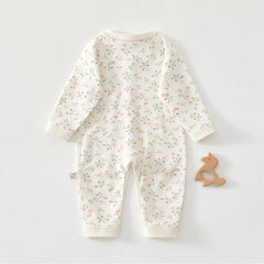Printed Cotton Baby Girl Jumpsuit