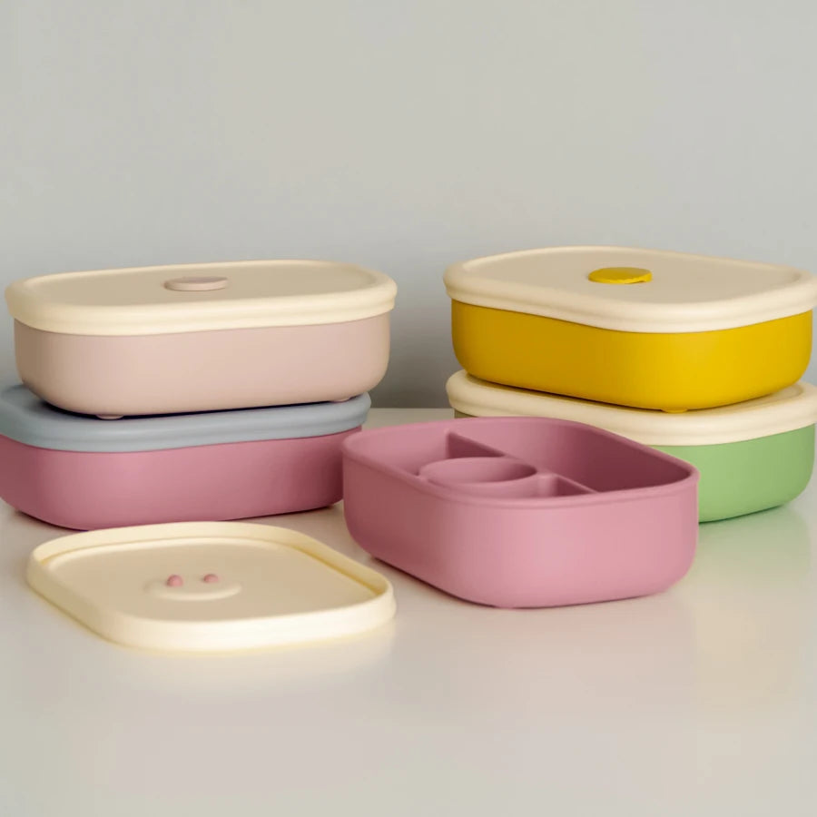 1PCS Baby Feeding Lunch Box With Compartments