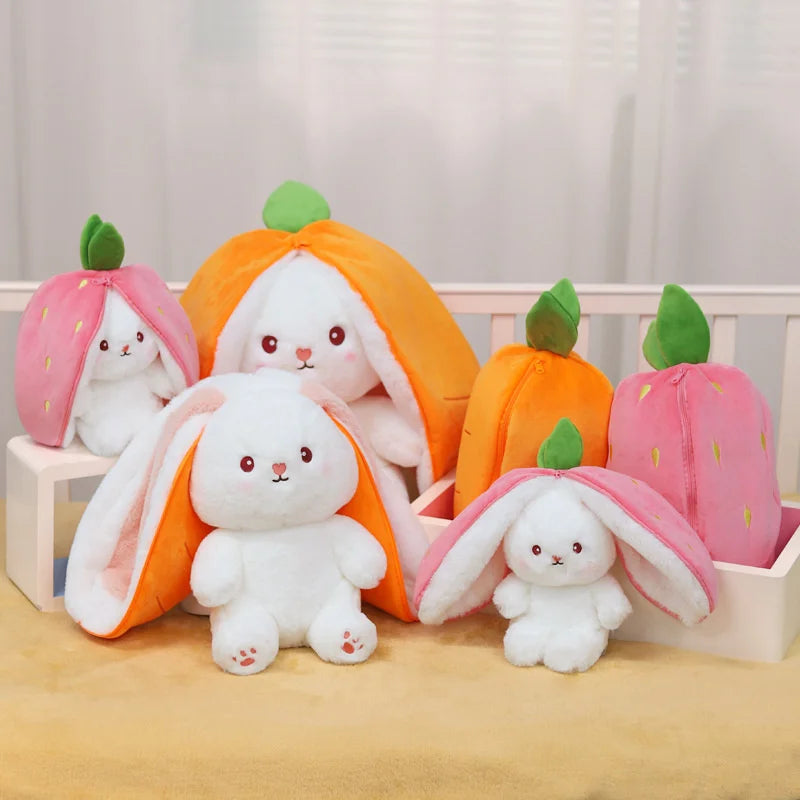 Kids Vegetables Turn Into Rabbit Doll