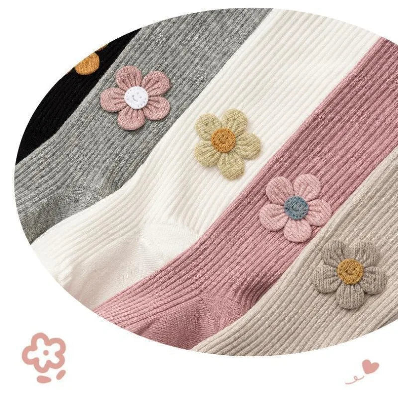 Children Tights Cotton Knitted Leggings - PAMU8