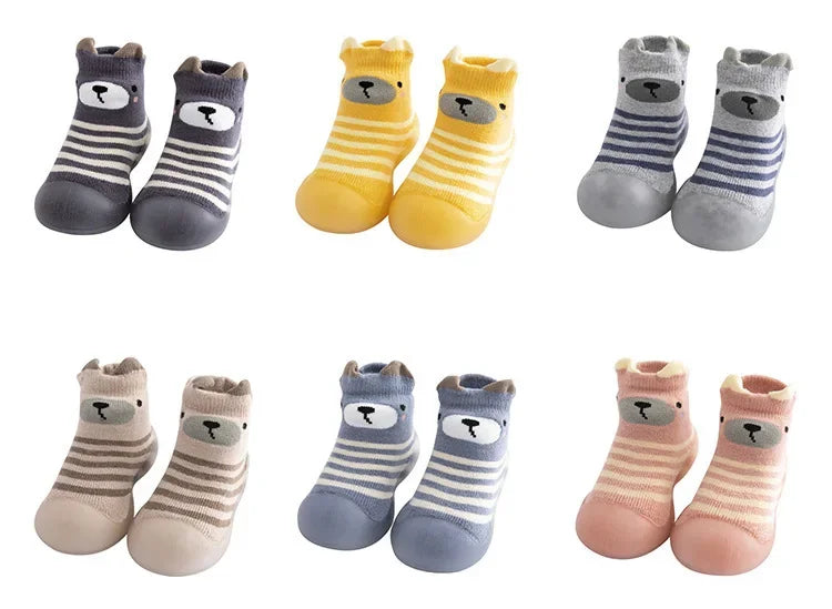 Non-Slip Learning Walk Socks