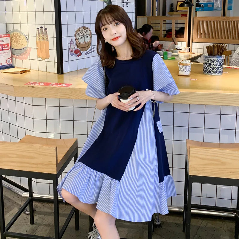 Fashion New Casual Maternity Dress