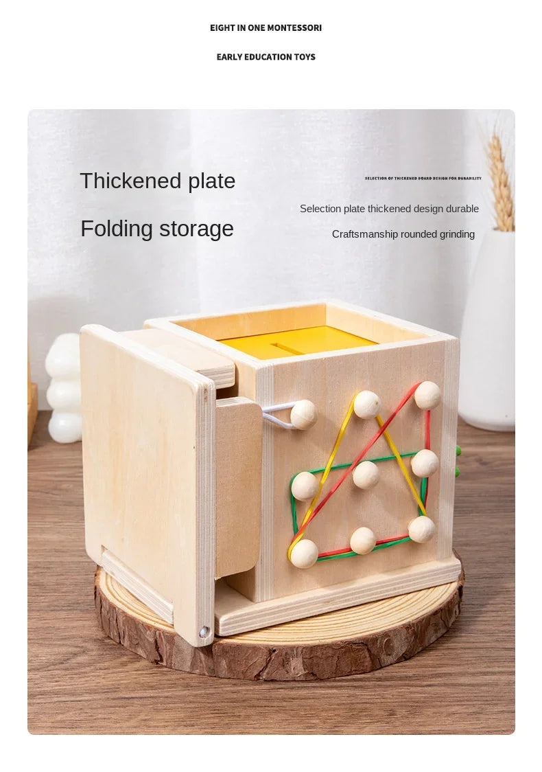 Permanence Box Carrots Child Wooden Toys - PAMU8