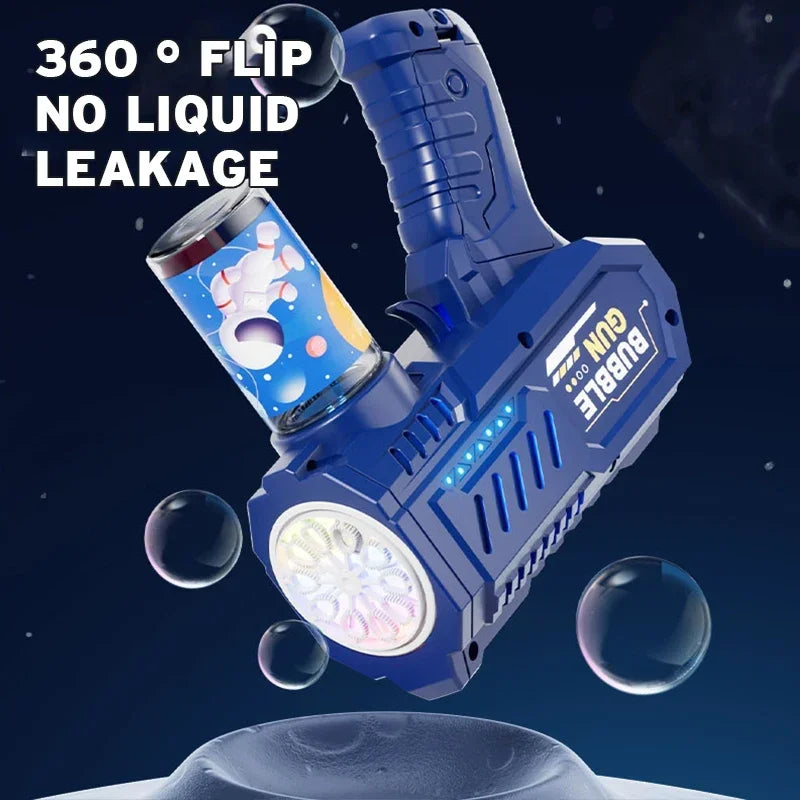 Bubble Gun Rocket Bubbles Machine