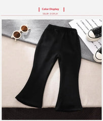 Girls Elastic Waist Leggings