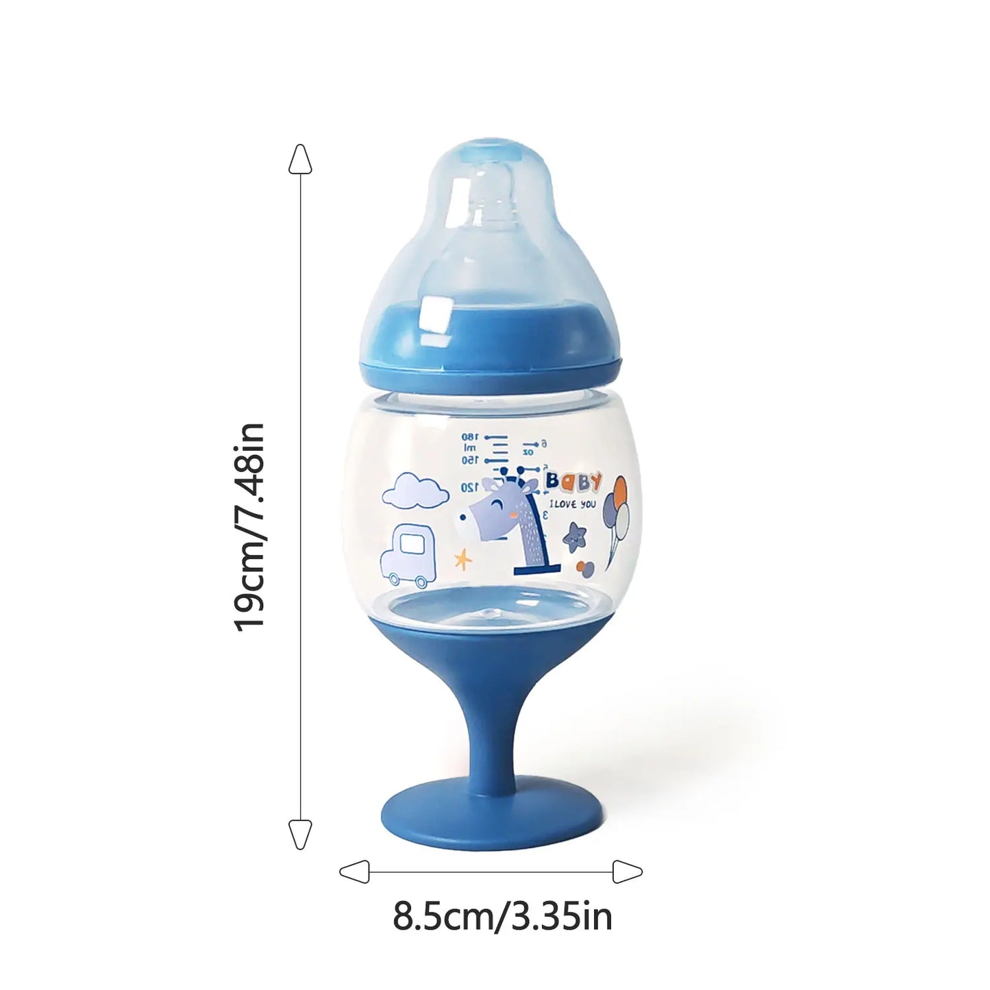 Goblet baby bottle