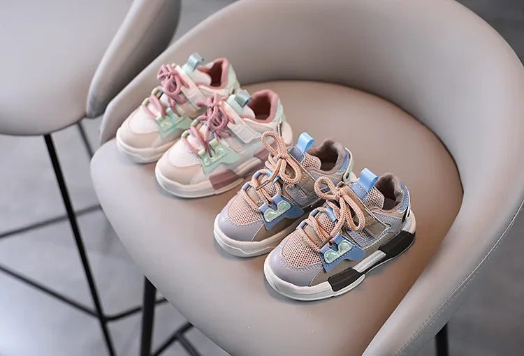 Spring Mesh Breathable Kids Sneakers