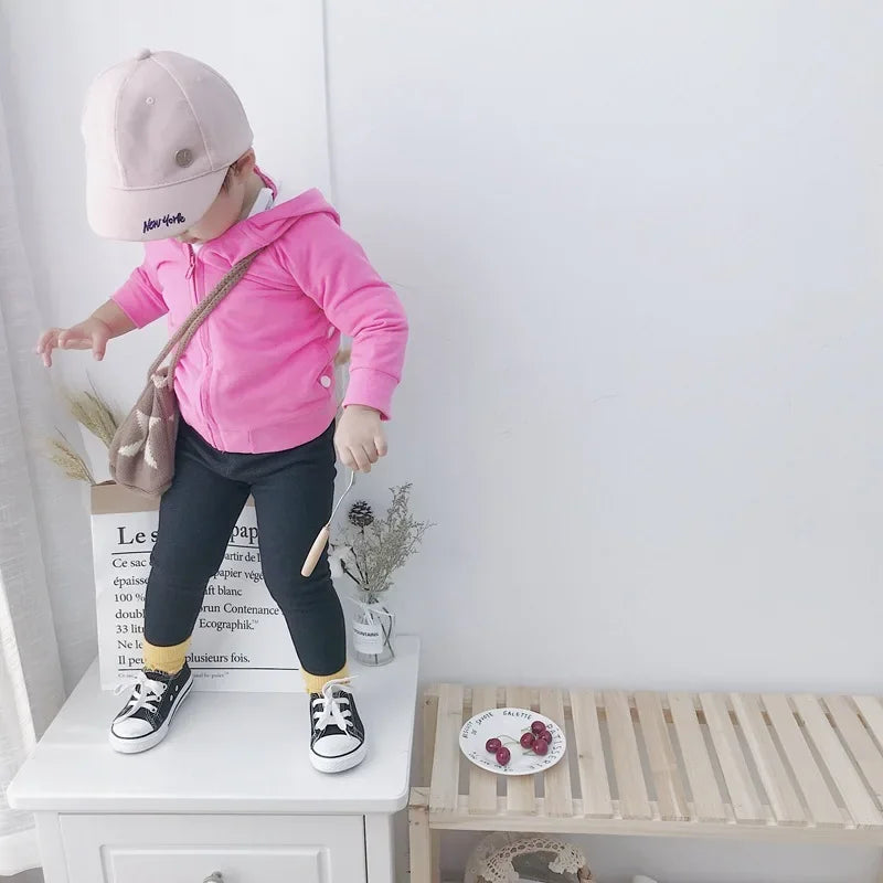 Jeans Boys and Girls' Solid color
