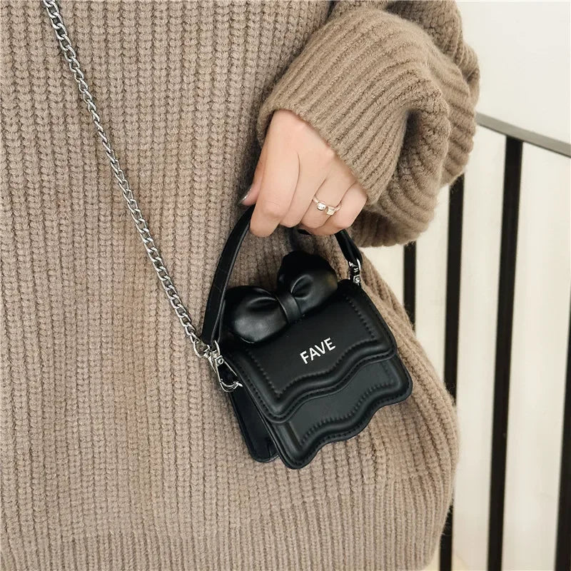 Sweet Bow Shoulder Bags