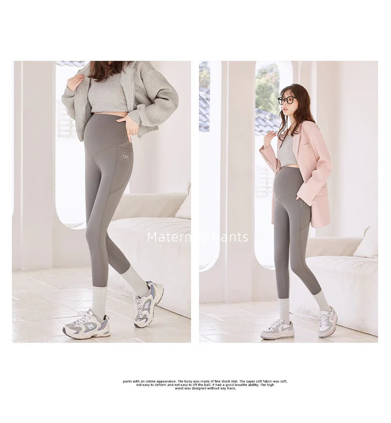 Pregnant Woman Adjustable Leggings