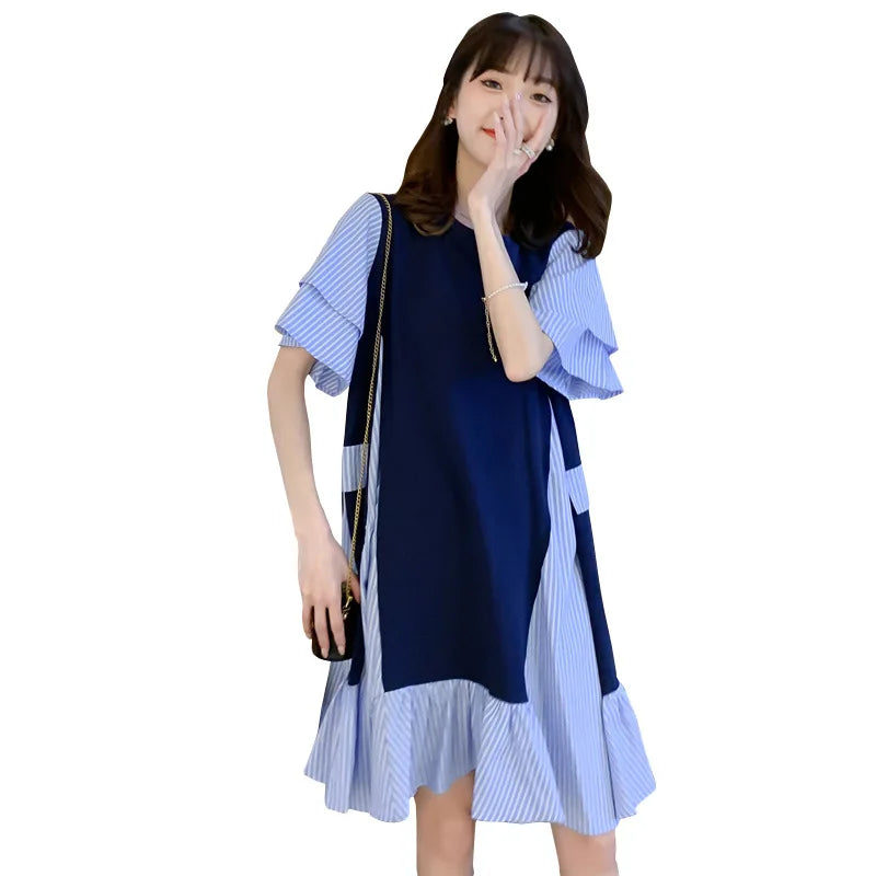 Fashion New Casual Maternity Dress