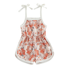 Baby Girl Floral Jumpsuit