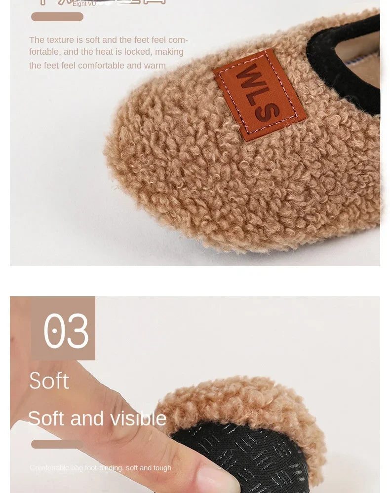 Autumn Winter Warm Baby Slippers - PAMU8