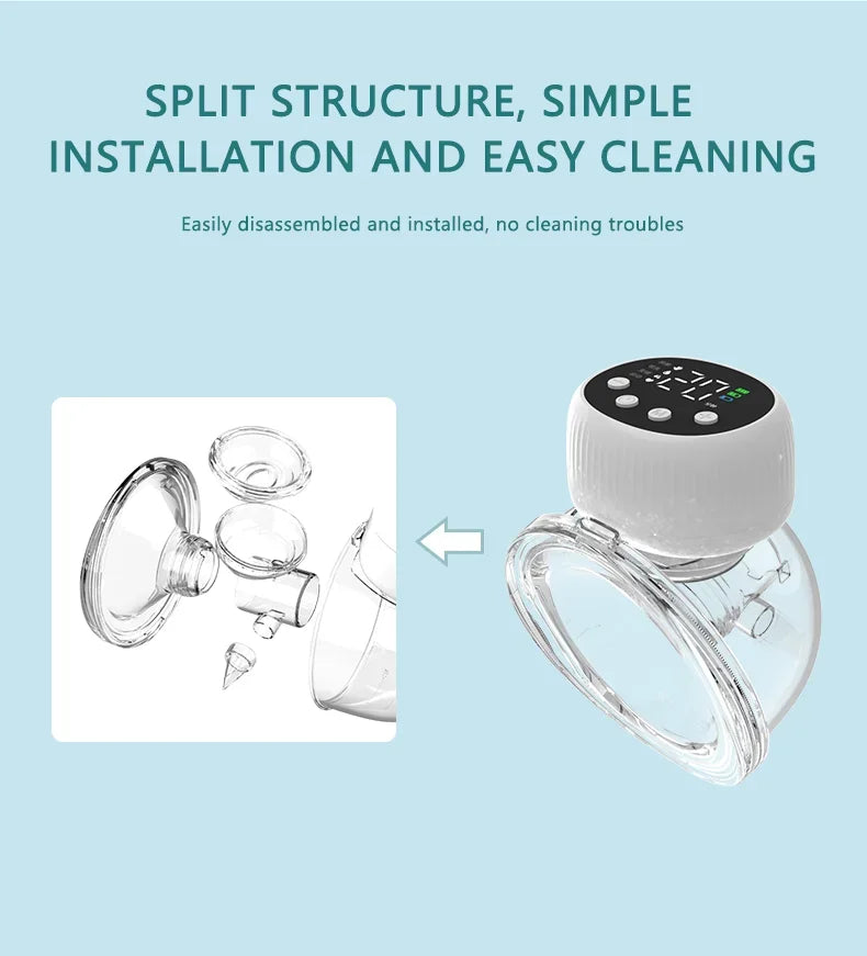 Rechargeable Breast Milk Collector