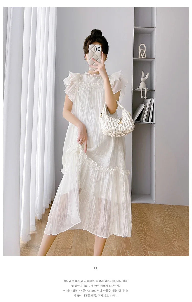 Pregnant Women's A-line Dress
