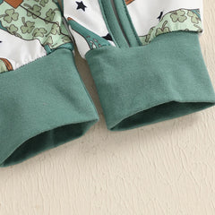 Boots Print Baby Outfit