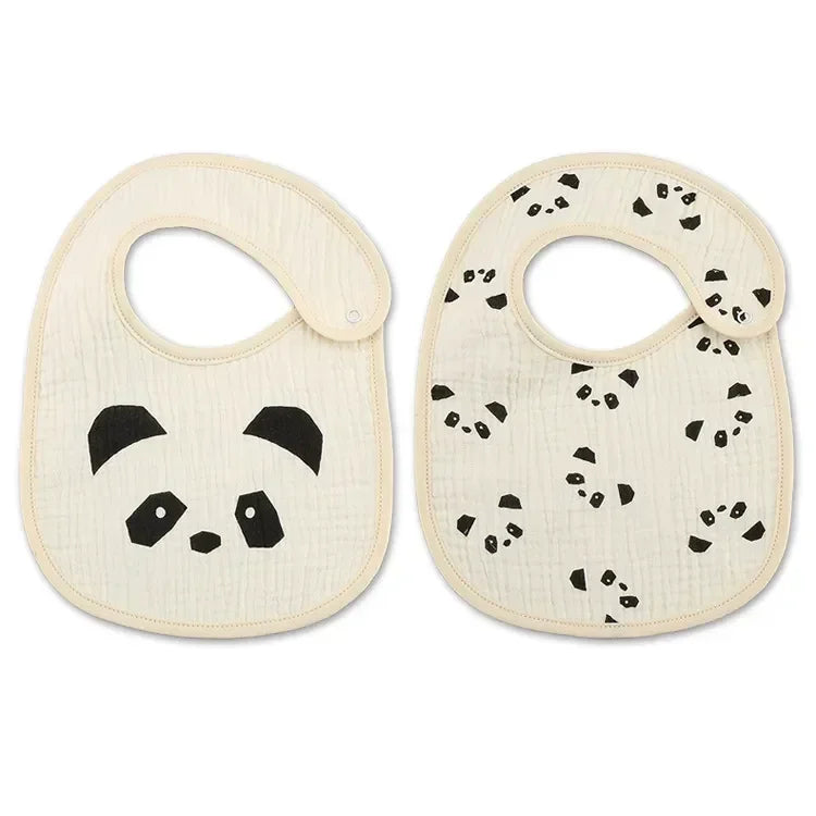 2pcs Waterproof Baby Bibs