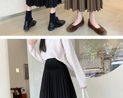 A-Line Casual Maternity Skirt
