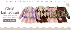 Sweater and Skirt School Set