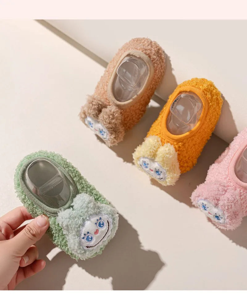 Baby Slippers Toddler Warm Anti-slip Socks - PAMU8