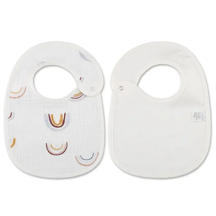 2pcs Waterproof Baby Bibs